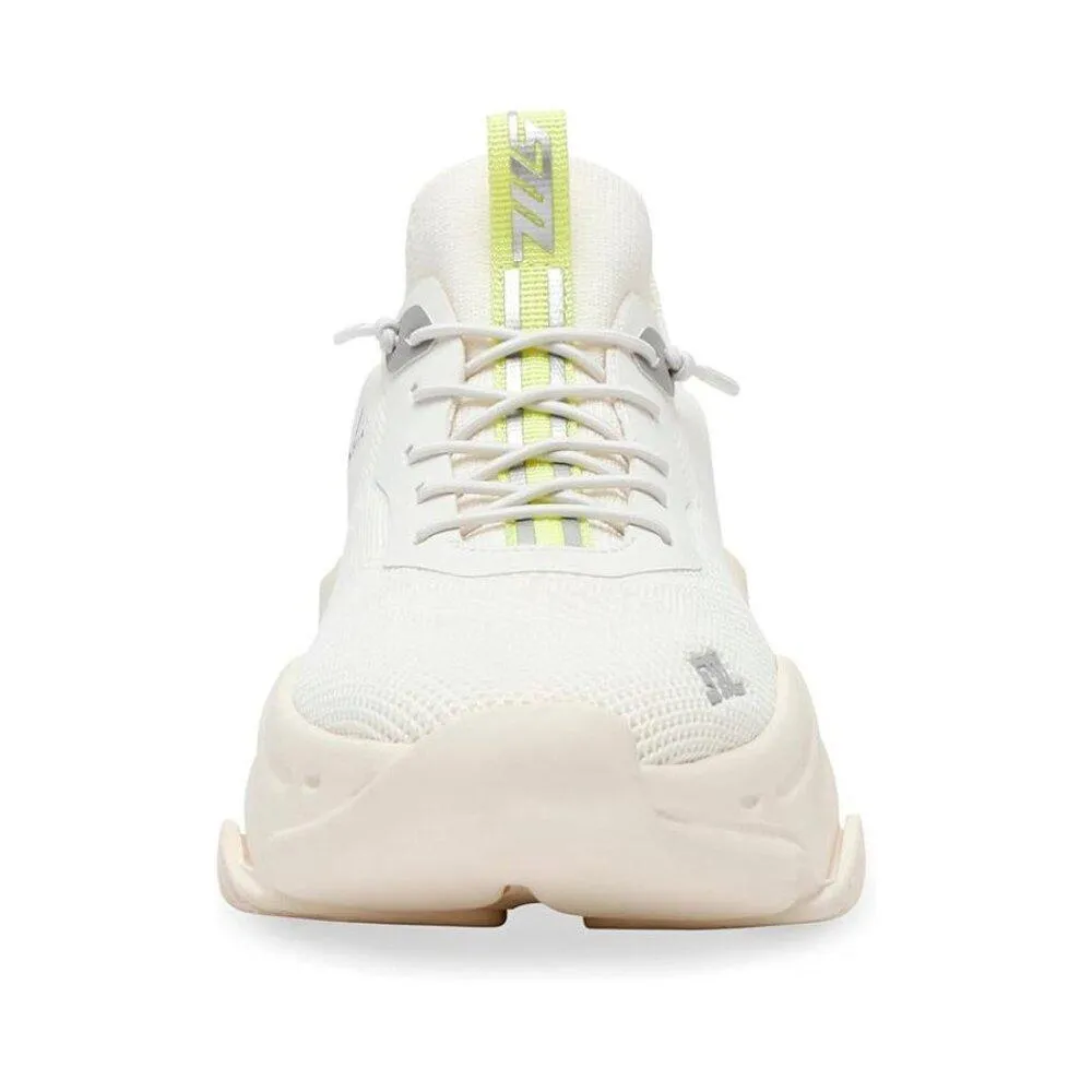 Vault White Multi Chunky Lace Up Shoes