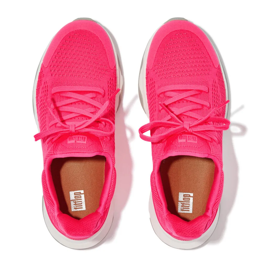 VITAMIN FFX Neon Reflective Knit Sports Sneakers