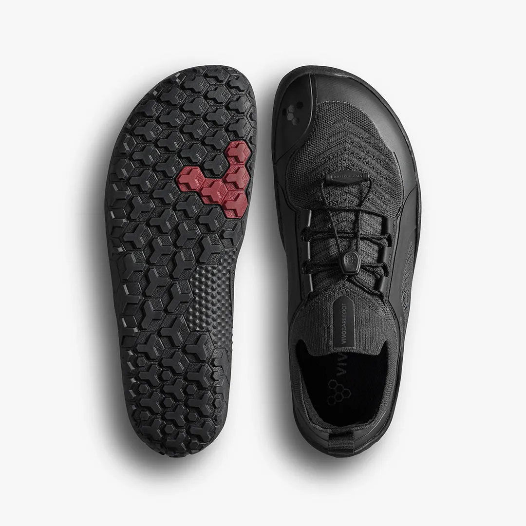 Vivobarefoot Primus Trail Knit Fg Womens Obsidian/Obsidian