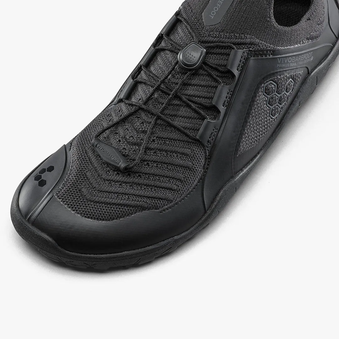 Vivobarefoot Primus Trail Knit Fg Womens Obsidian/Obsidian