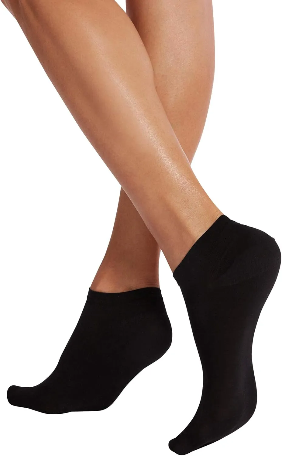Wolford Sneaker Cotton Socks For Women Ultra-Lightweight Opaque 80 Denier Cotton Extreme Elasticity Soft Comfortable Cuffs
