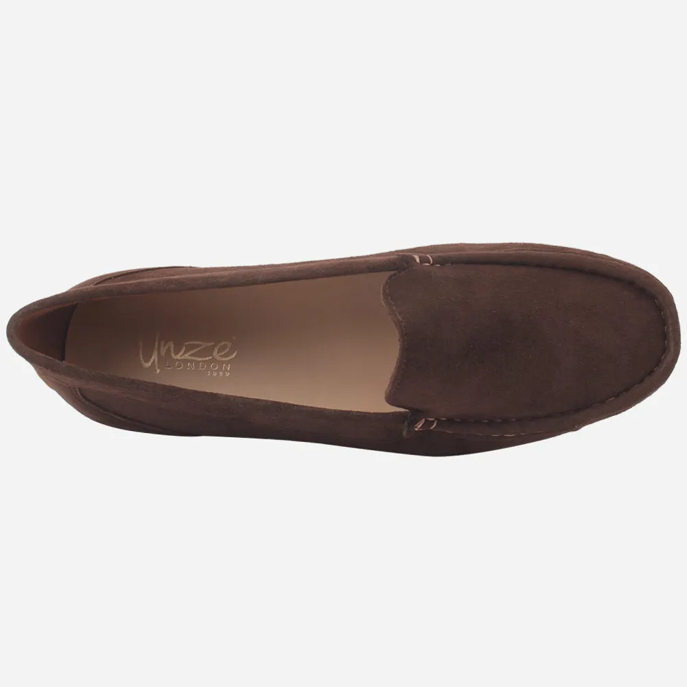 Women "VASO" Soft Suede Moccasins