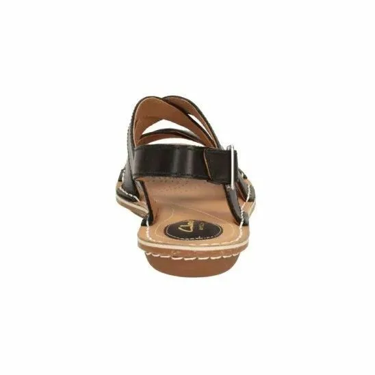 Womens Clarks Tustin Spears Sandals Black