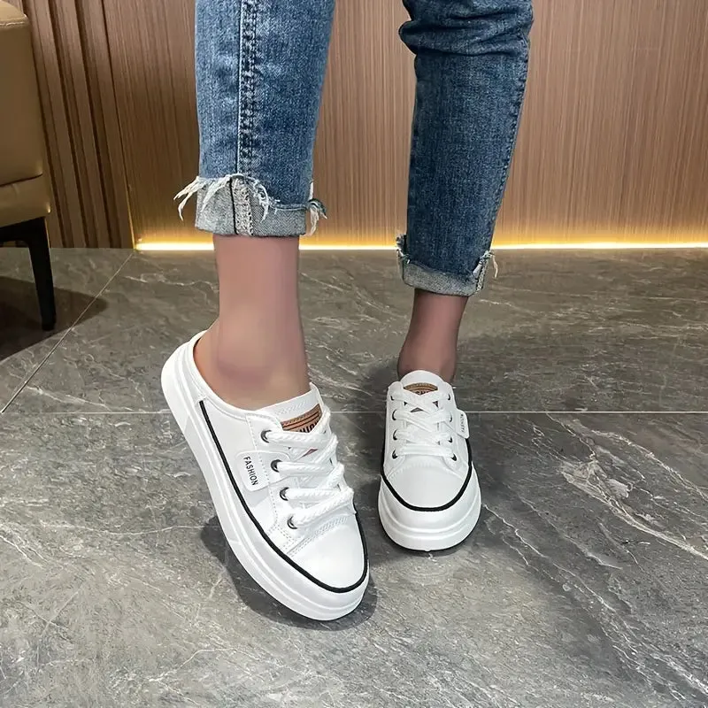 Women's Flat Mule Sneakers