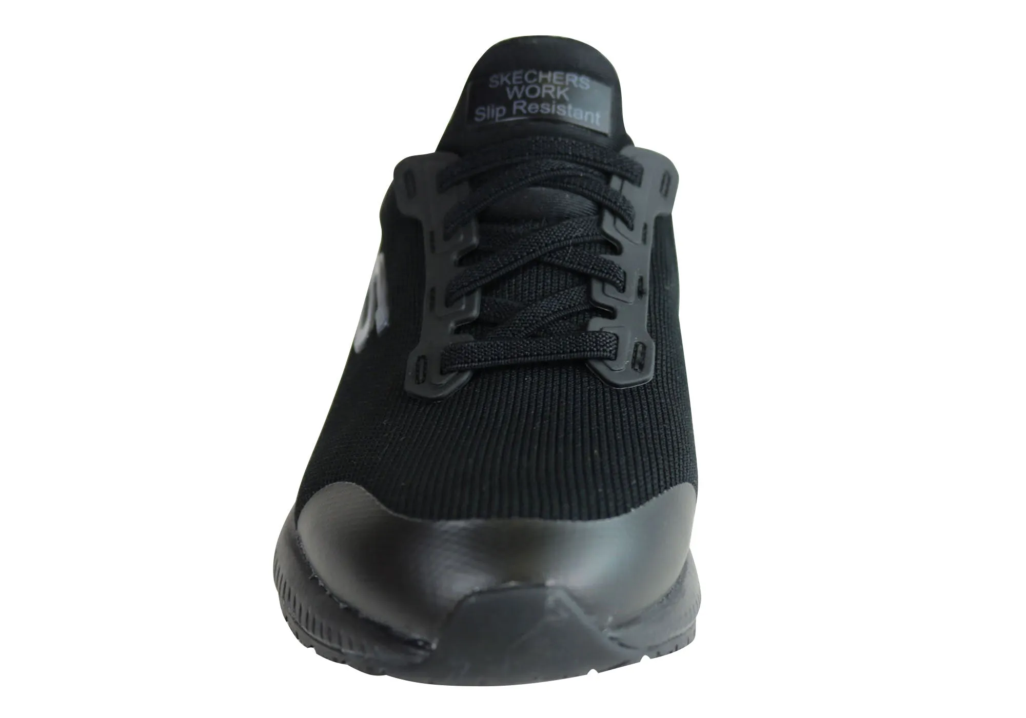 Womens Skechers Squad Slip Resistant Comfort Memory Foam Work Shoes