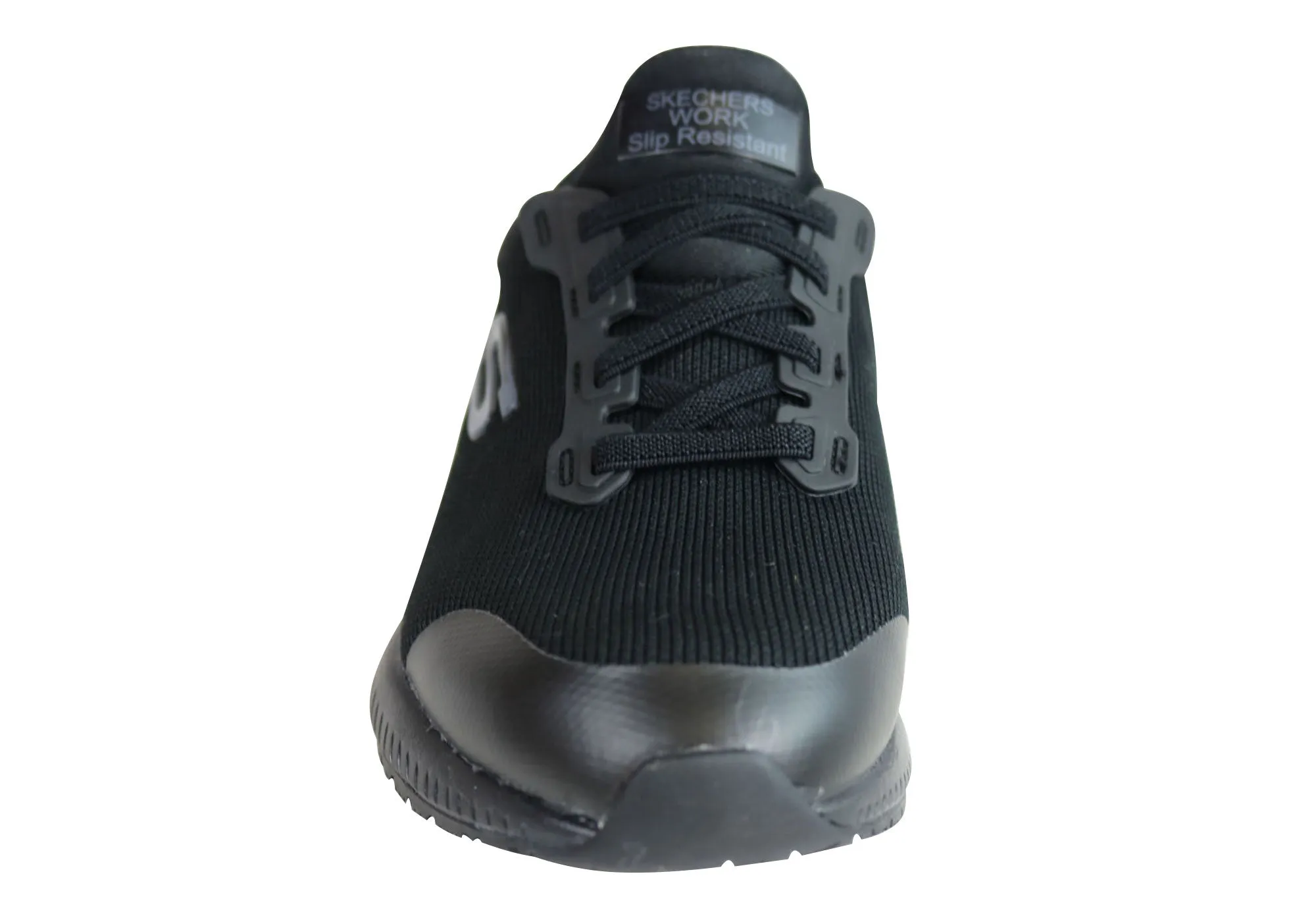 Womens Skechers Squad Slip Resistant Comfort Memory Foam Work Shoes