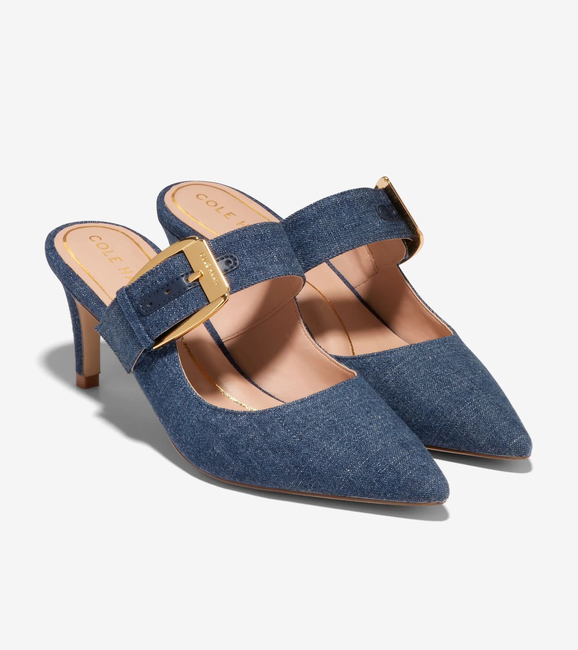 Women's Vandam Heeled Buckle Mule