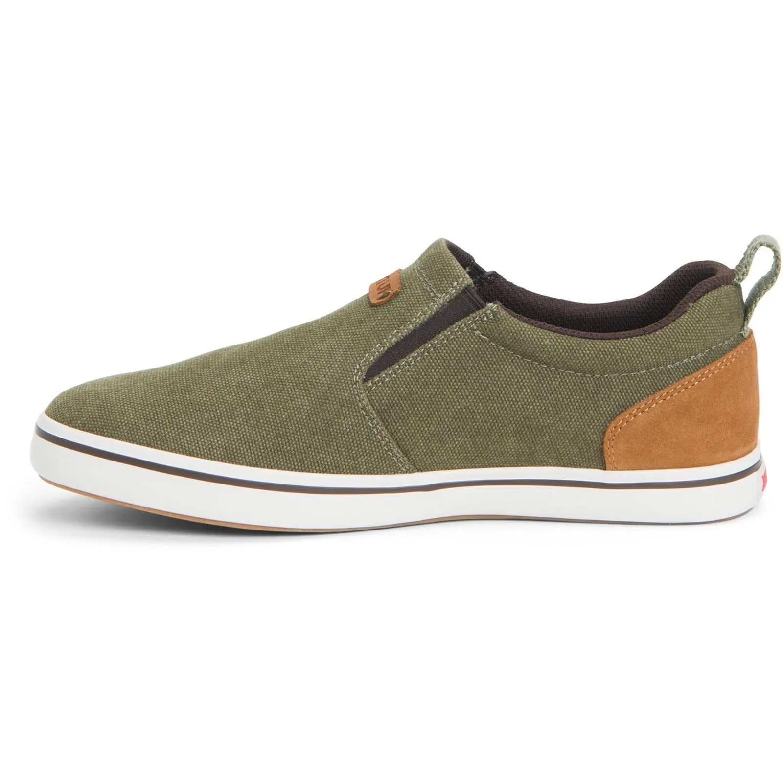 Xtratuf Men's Sharkbyte Canvas Deck Shoe in Taupe