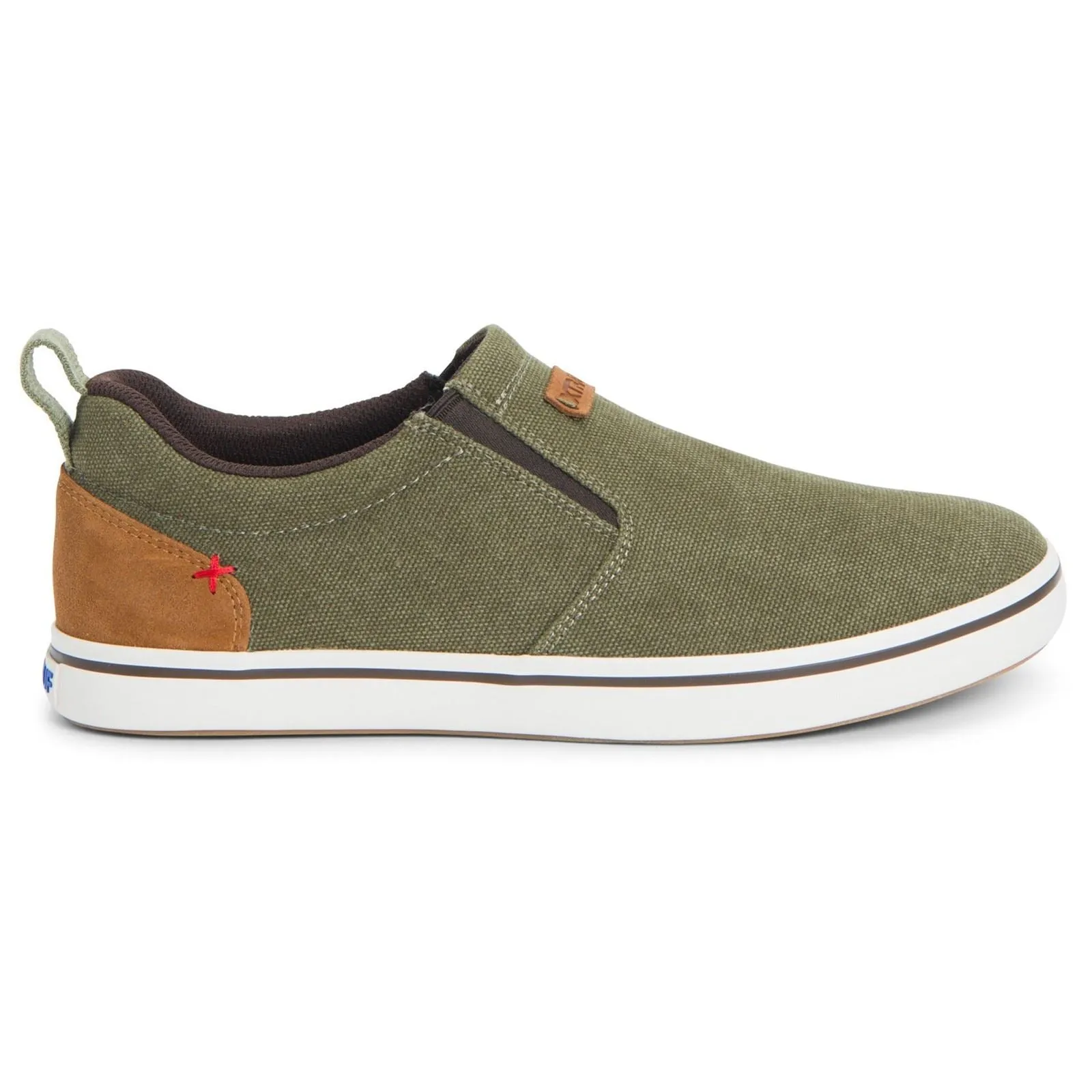 Xtratuf Men's Sharkbyte Canvas Deck Shoe in Taupe