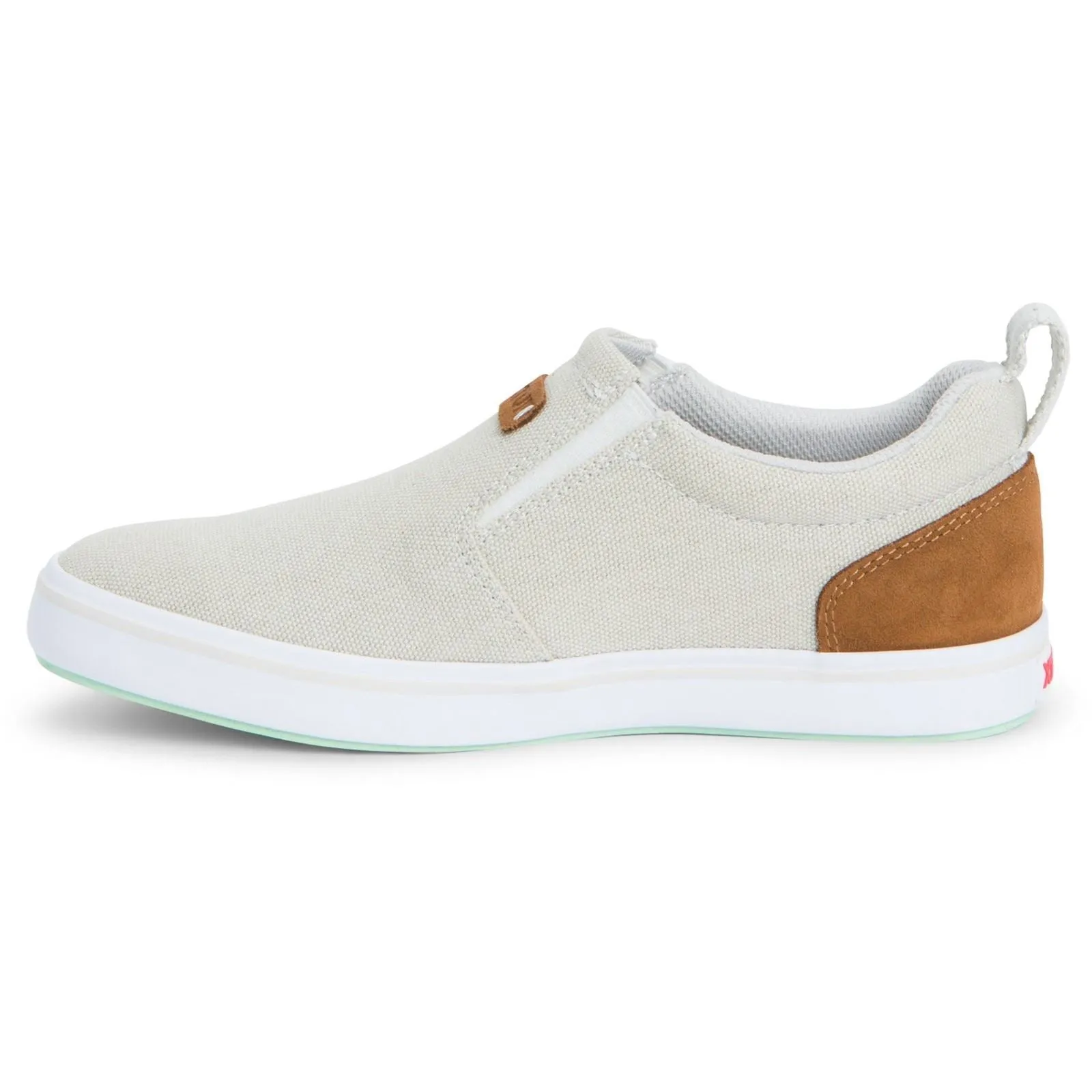 Xtratuf Women's Sharkbyte Canvas Deck Shoe in Cream