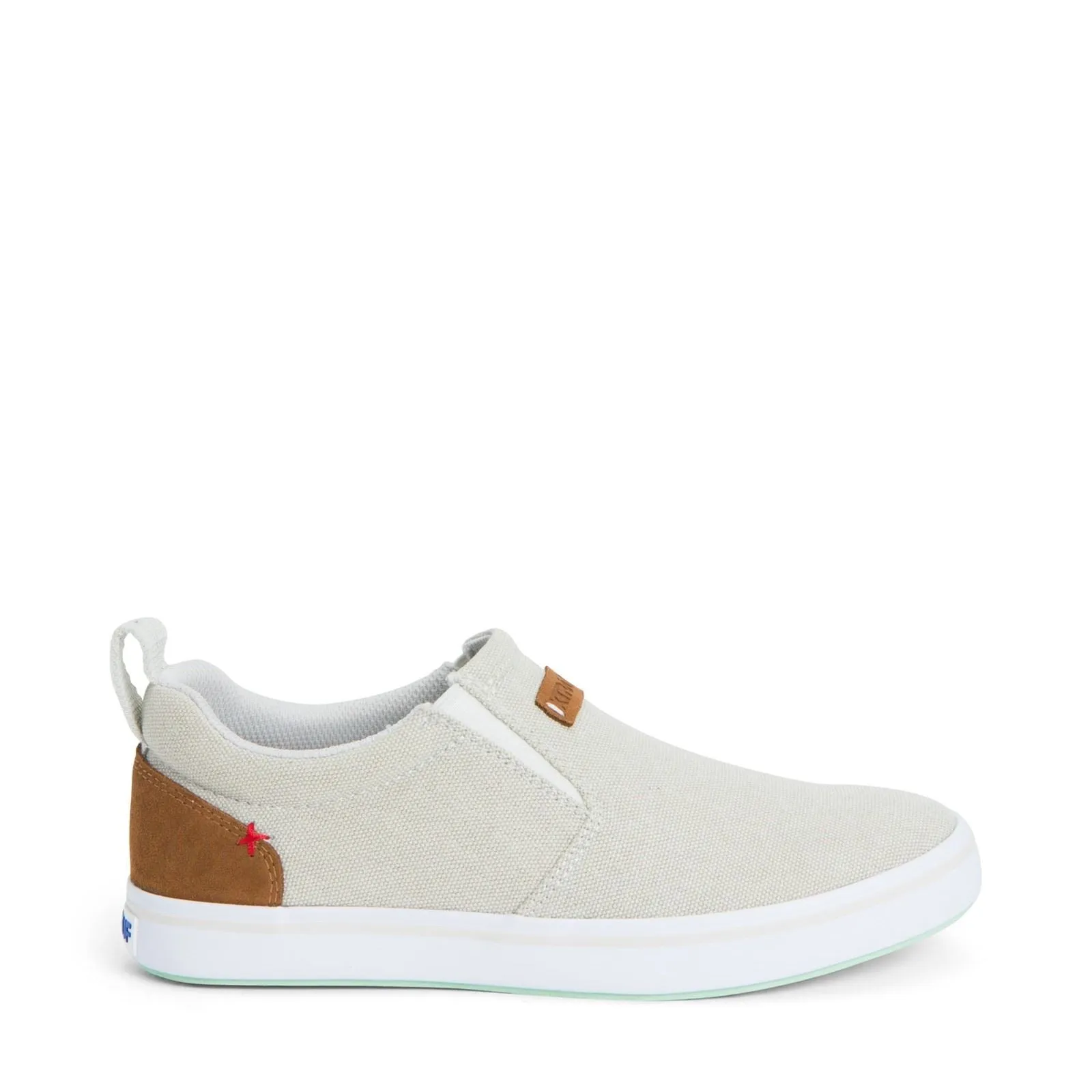 Xtratuf Women's Sharkbyte Canvas Deck Shoe in Cream