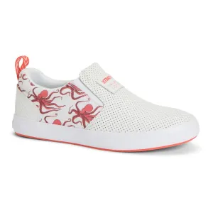 Xtratuf Women's Sharkbyte Canvas Deck Shoe in Cream