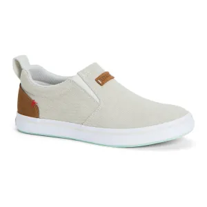 Xtratuf Women's Sharkbyte Canvas Deck Shoe in Cream